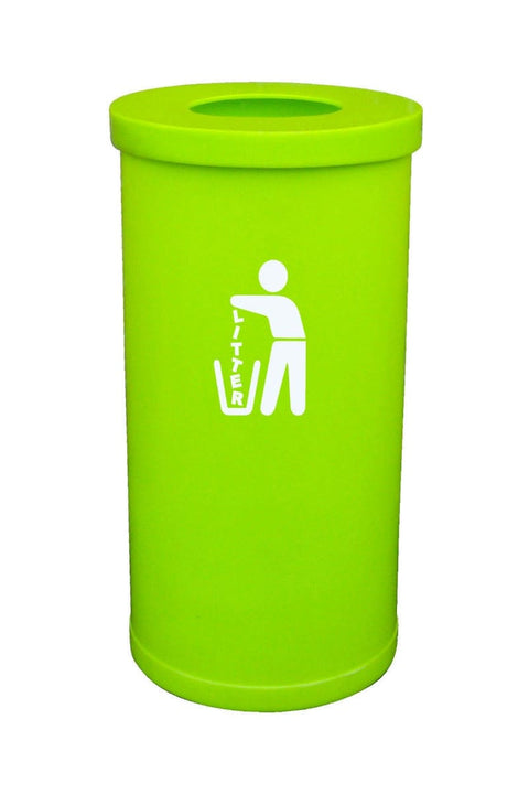 Brightly Coloured Popular Litter Bin - 70 Litre