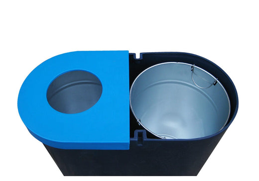 Popular Twin Litter Bin - 140 Litre