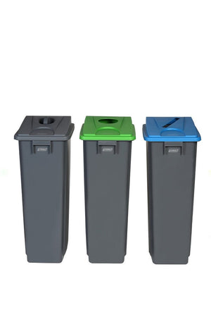 Slim Profile Recycling Bin - 60 & 80 Litre Capacity