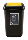Plastic Push Lid 45 litre Recycling Bin
