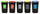 Plastic Push Lid 45 litre Recycling Bin