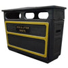 GRC Closed Top Litter Bin - 168 Litre