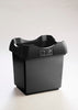 Open Top Recycling Bin with Coloured Lids and Stickers - 30 Litre