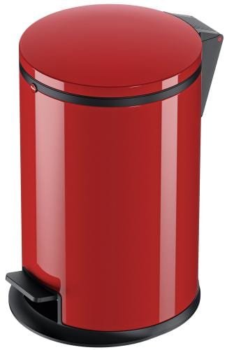 12L Hailo Pure Cosmetic Step Pedal Bin in Red.