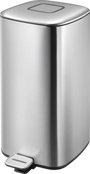 Internal brushed stainless steel pedal bin with a 32 litre capacity.  Easy to operate foot pedal to the front for hands free disposal