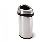 Simplehuman Semi Open Round Bin - 60 Litre