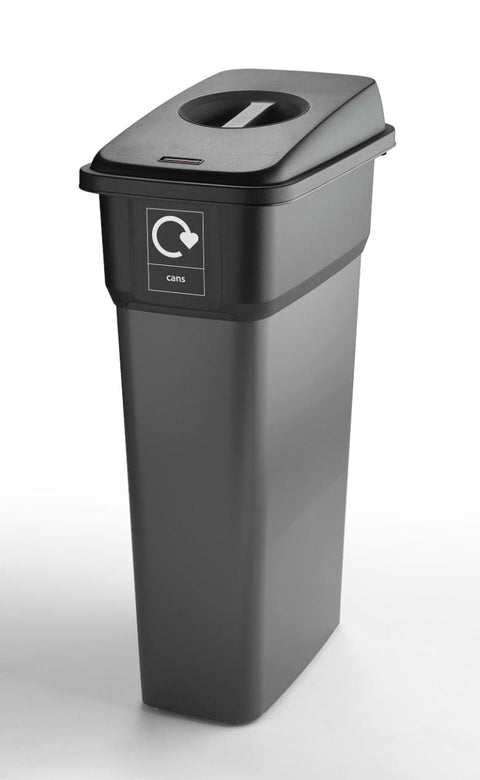 Slim Profile Coloured Recycling Bin - 55 Litre