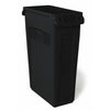Slim Jim Waste Container with Venting Channels - 87 Litre
