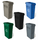 Slim Jim Waste Container with Venting Channels - 87 Litre