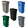 Slim Jim Waste Container with Venting Channels - 87 Litre