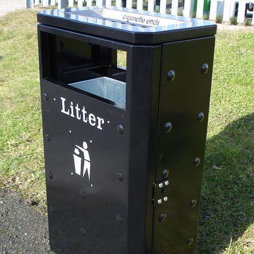 Heavy Duty Outdoor Slimline Bin - 90 Litres
