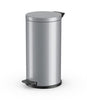 Hailo Solid 18-Litre Galvanised Pedal Bin