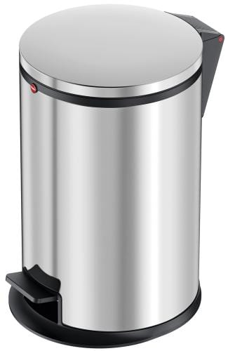 12L Hailo Pure Cosmetic Step Pedal Bin in Stainless Steel.