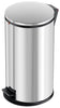 25L Hailo Pure Foot Pedal Bin in Stainless Steel.