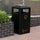 Heavy Duty Outdoor Steel Litter Bin -112 Litre
