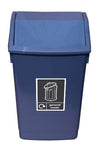 Swing Bin with Recycling Pictogram - 60 Litre