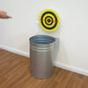 Circular Waste Bin with Target Board setup to make waste disposal fun.