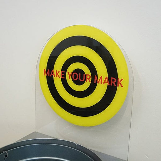 Circular Waste Bin with Optional Target - 70 Litres
