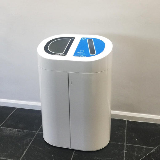 Torpedo Double Recycling Bin - 120 Litre