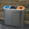 Torpedo Triple Recycling Unit with Optional Graphics - 162 Litre