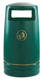 External Hooded Litter Bin - 100 Litre