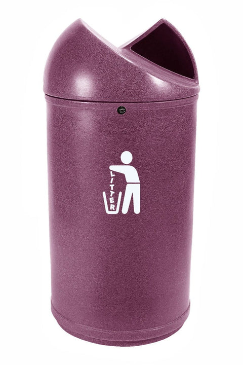 Twist Litter Bin - 130 Litre
