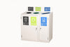 Zeus 3 Bay Recycling Station - 3 x 80  Litre Compartments